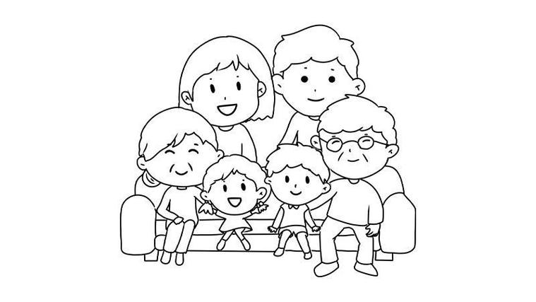 儿童画我爱我家简笔画幼儿简单简笔画图我的家我的家简笔画我的家简笔