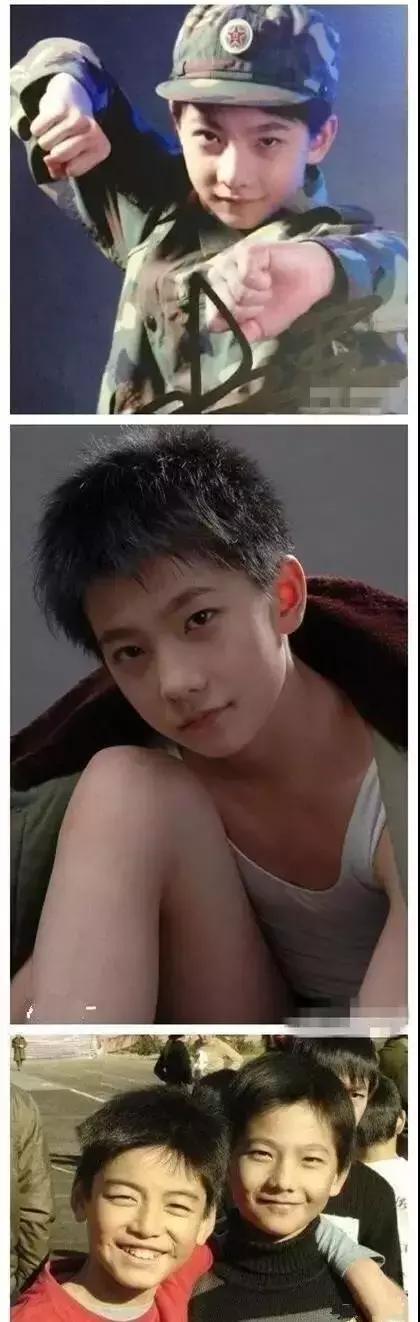 网友晒出刘昊然小时候的照片,明星童年成年对比,谁的变化最大?