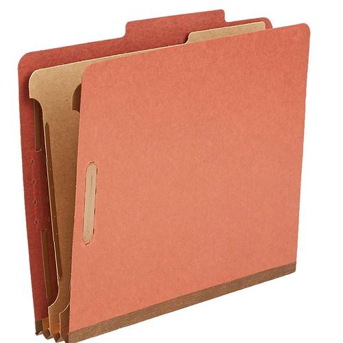 a4 size paper classification manila file folder with 2 divider