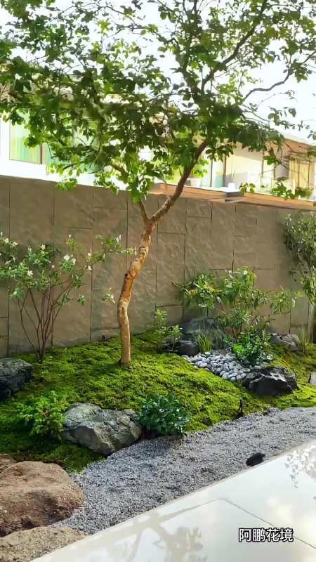 新做的禅意庭院很多人问风格这究竟属于中式还是日式花园设计庭院设计