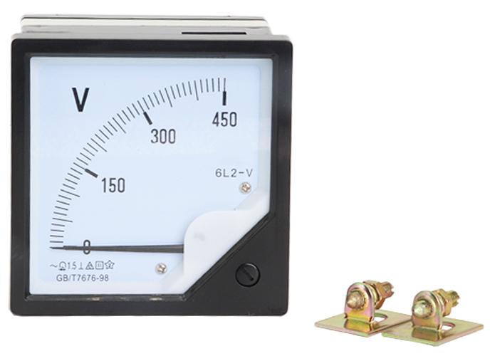 6l2-v 方形面板 volt meter ac 模拟电压表 80毫米 * 80毫米模拟电压