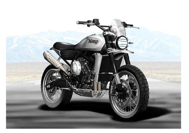 诺顿发布atlas复古越野摩托车