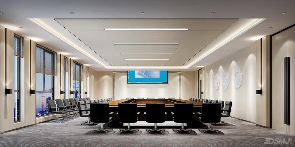 当前位置:3d模型 办公机构 会议室 现代办公会议室