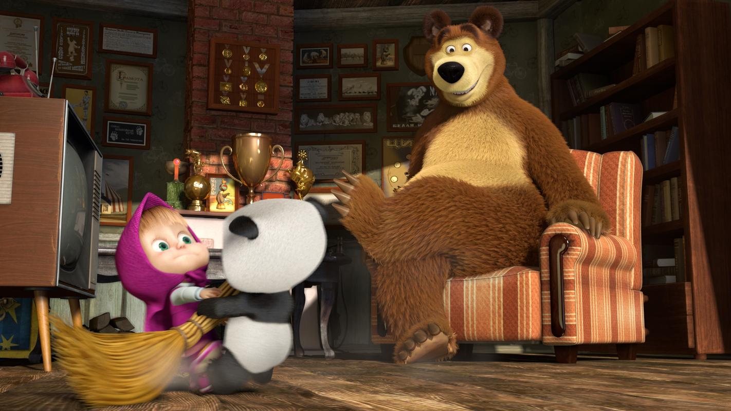 多胎时代 俄罗斯动画片《玛莎和熊》破题孩子"争宠"的另类视角_东方