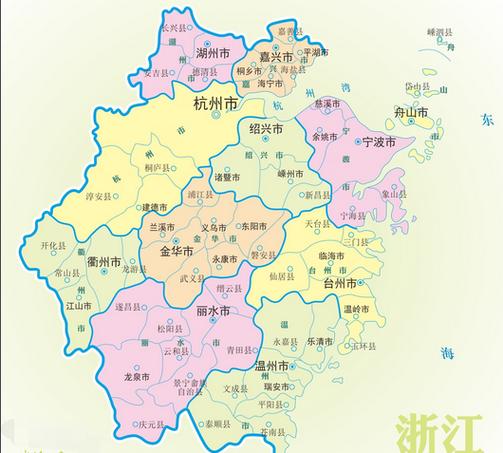 2019浙江地图全图高清版大图浙江电子地图详细地址查询