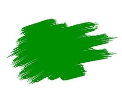绿色颜料矢量元素