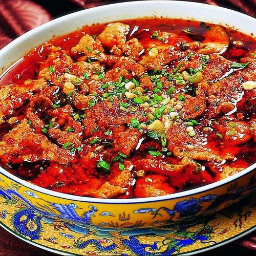 重庆美食——水煮肉片