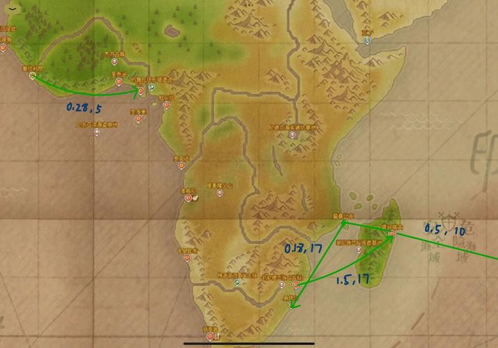 《航海日记2》非洲跑商路线攻略