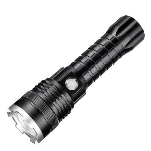 p50强光手电照明电筒日用百货手电筒手握式电筒充电防水远射变焦