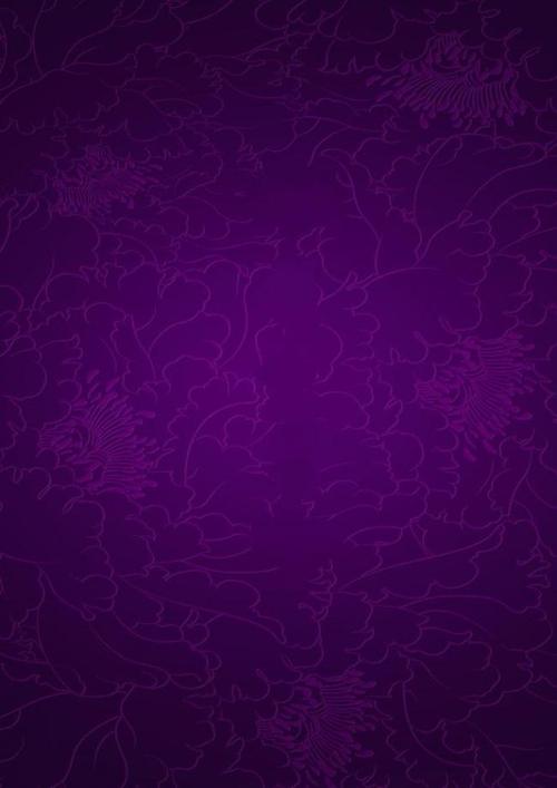 紫色花纹背景图片(jpg,矢量图)