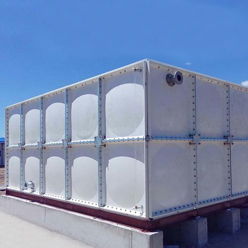 玻璃钢方形组装水箱 蓄水池 楼顶储水模压水箱 拼接保温组合水箱