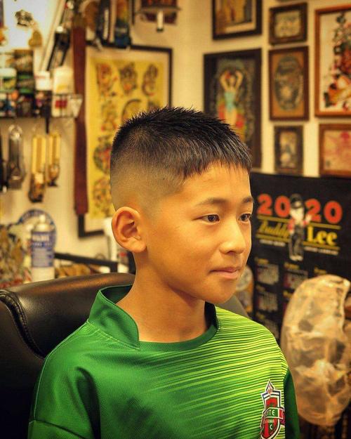 小男孩剪头发造型图片,小孩发型怎么剪?-图片大观-奇异网