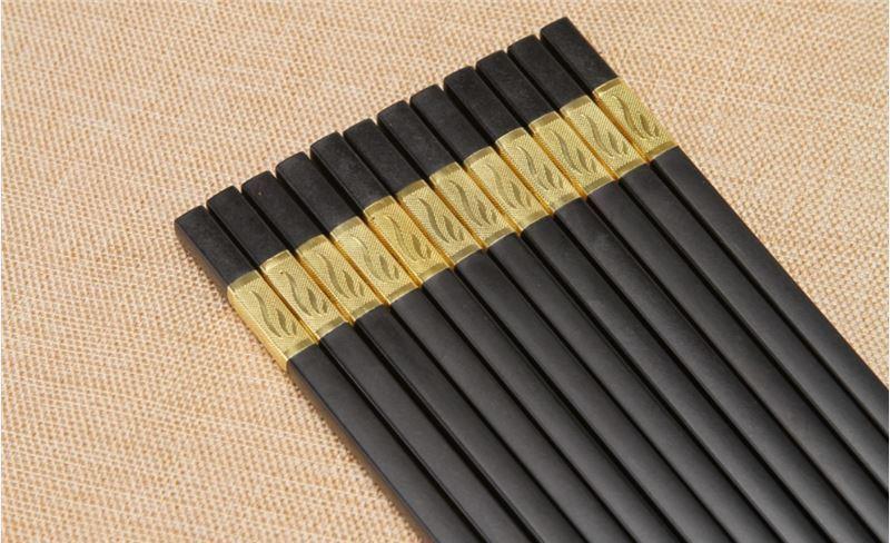 合金筷子玻纤高分子合成材料27厘米筷子