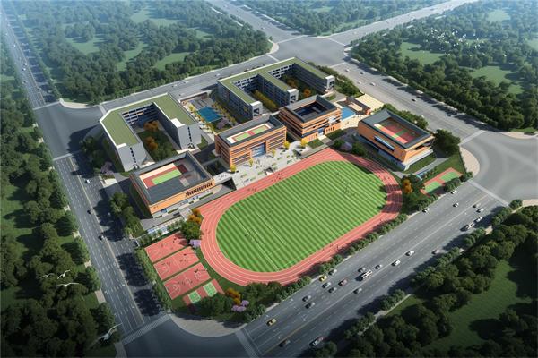 郑州市第十六高级中学新校区建设加速推进--郑州市第十六中学