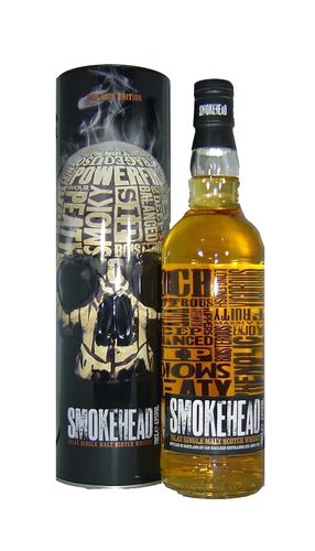 smokehead rock edition single malt scotch whisky