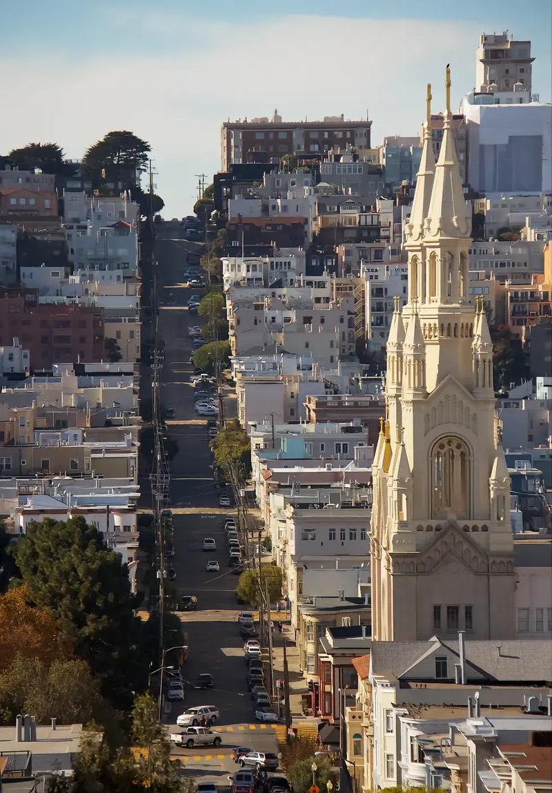 旧金山 又称三藩市,美国加利福尼亚州西海岸城市,世界著名旅游圣地