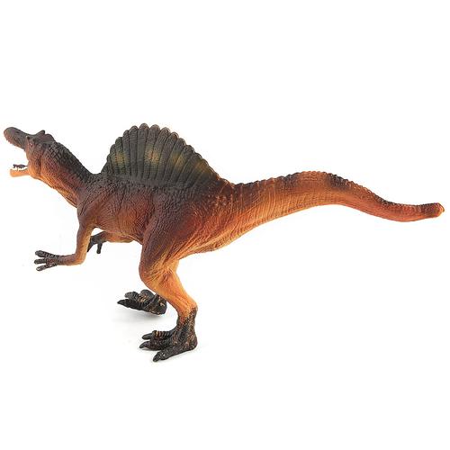 英文恐龙世界棘背龙塑胶公仔摆件静态仿真手办模型玩具