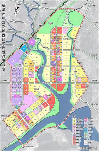 福清市中部滨海新城控制性详细规划的公示