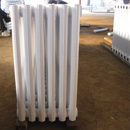 落地式家用水暖二柱铸铁散热器椭圆柱750铸铁暖气片