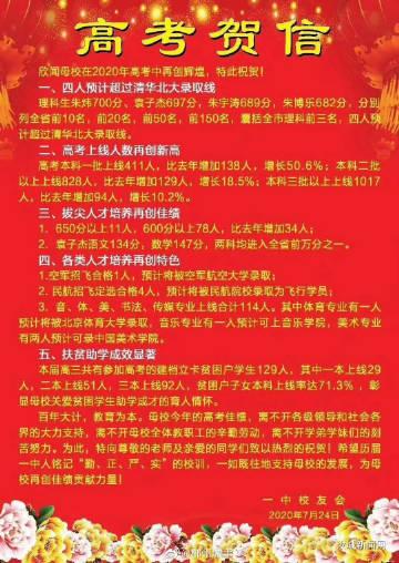 郴州2020年高考# 汝城一中高考喜报#郴州. 来自郴州城事 - 微博