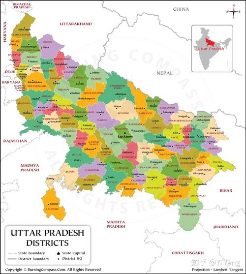 地图:在我们深入探讨北方邦的特殊性之前,最好先来看一下这个印度最