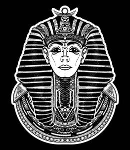 法老的纹身艺术,埃及法老图形,t 恤设计照片