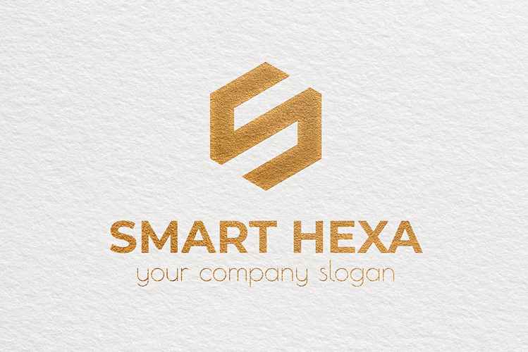 s字母图形logo设计蚂蚁素材精选模板 smart hexa awesome logo