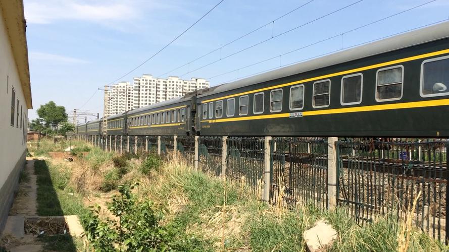 hxd3d0219牵引k552次列车温州牡丹江进沧州站