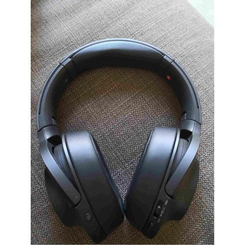 ear on wireless nc mdr-100abn 无线降噪立体声耳机(黑色)