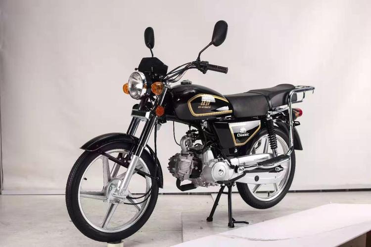 珠峰摩托车电喷110cc经典复古嘉陵70款摩托助力摩托车整车