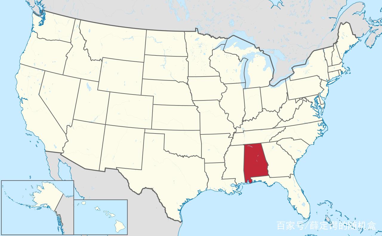 11张图了解美国亚拉巴马州