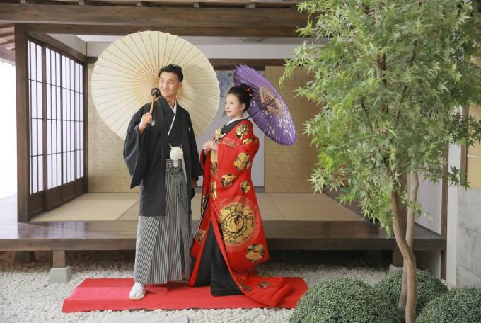 我的第四套结婚照:日本新宿和服结婚照