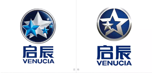一起欣赏 汽车品牌 启辰(venucia)新标志!