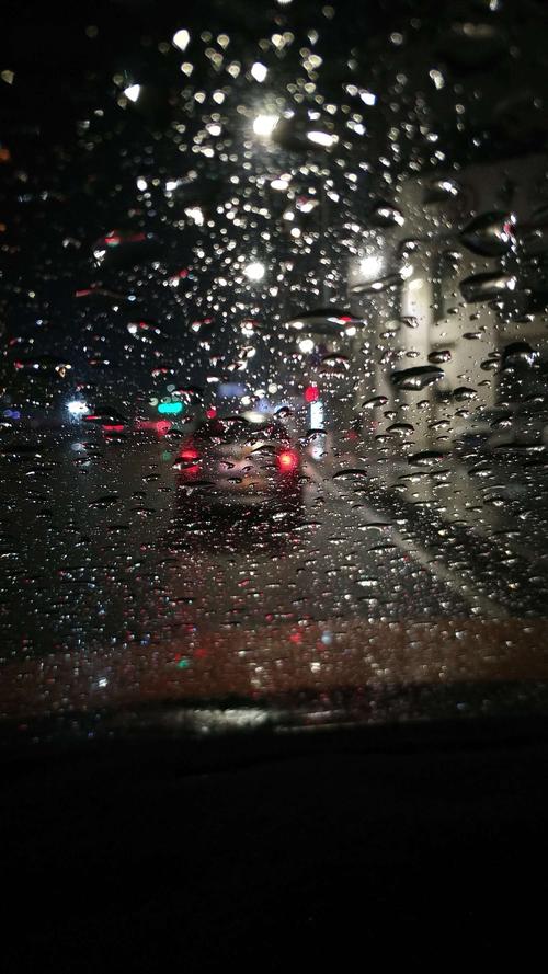 人生就像车窗上的雨滴一样,每一颗都是孤独的.