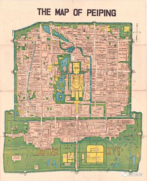 画说北京丨13251950年69幅老地图看尽北京城市历史变迁