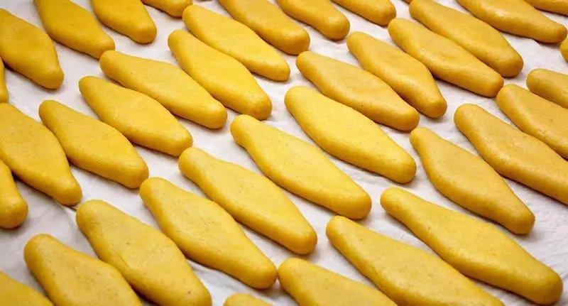 梅州兴宁黄陂客家黄粄王黄板糕点客家特色小吃甜板萝卜粄煎堆 黄粄2斤
