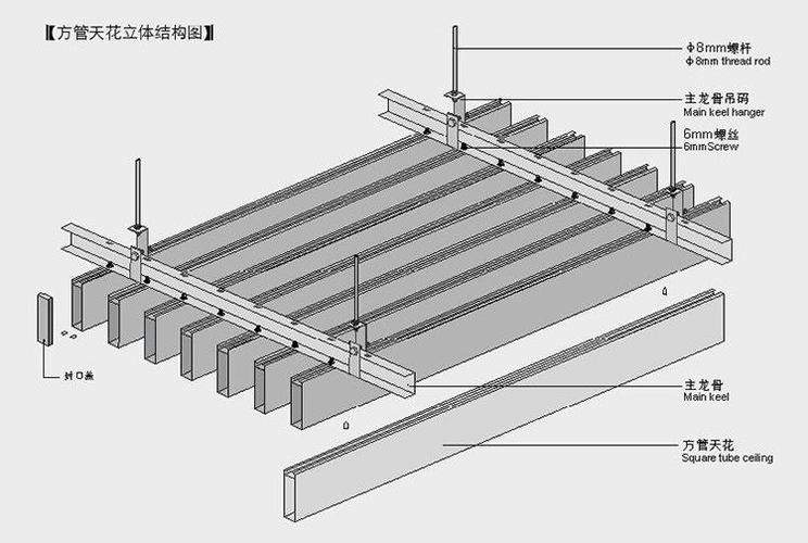 木纹铝方通厂家 安装铝方通方法 大吕铝方通吊顶