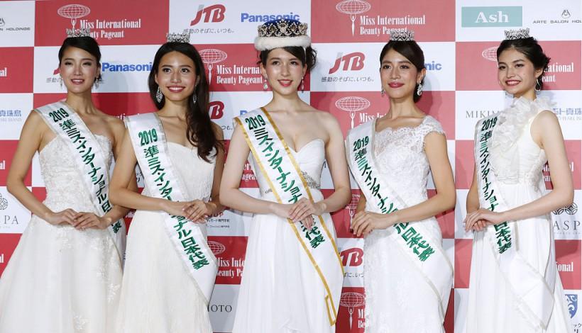 2019日本国际小姐选美大赛冠军出炉星二代tomomiokada夺冠