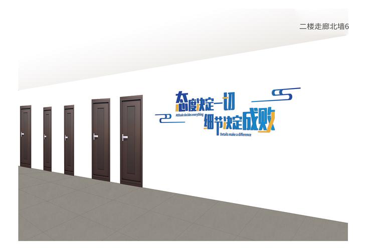 创业园走廊文化墙(20年)_吕百万-站酷zcool