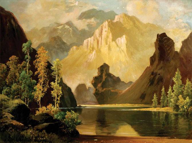 美国艺术家adgreer风景油画作品欣赏
