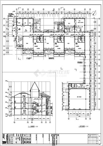 某地9班制三层幼儿园建筑设计施工图