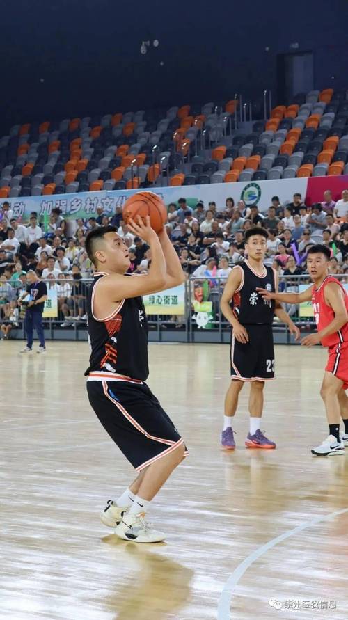 崇州市江源街道篮球队在四川省首届和美乡村篮球比赛(村ba)以全胜的
