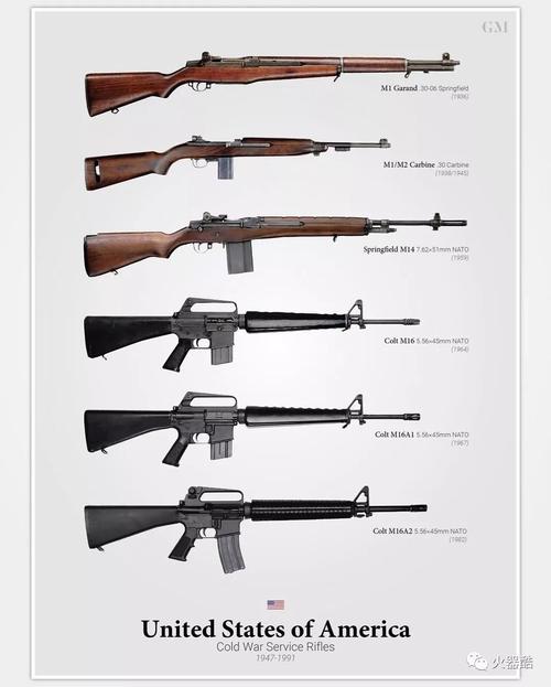 枪械百科全图各时期各国家军队主力轻武器概览