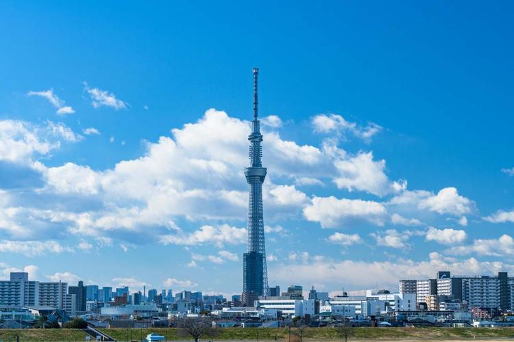 东京晴空塔的景点绝景日本