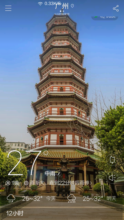 这是一座坐落于广州的古塔,有谁知道这座塔在广州什么地方周围环境