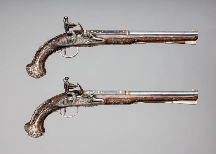 【绘画参考】17世纪的燧发枪参考素材 (武器参考)