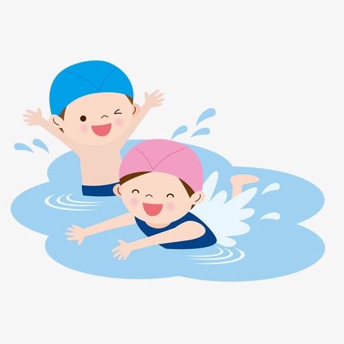 小朋友喜欢玩水,请记住一定要在家长的陪同下去正规的游泳馆游泳哦!