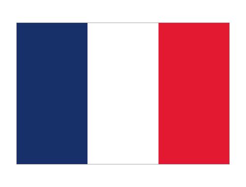 法国国旗矢量图