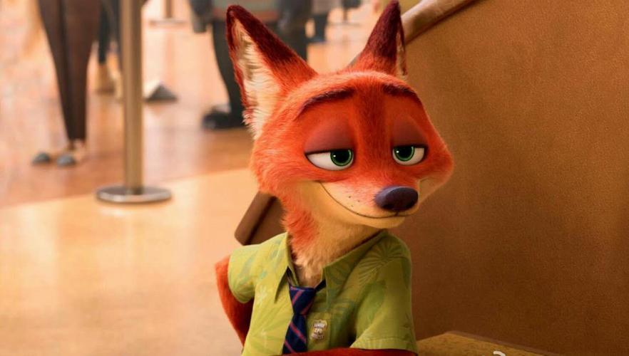 2电影《疯狂动物城》中的主角-小狐狸.