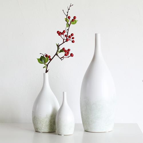 风吟渲染陶瓷小口花瓶客厅餐桌现代简约插花瓶子花瓶